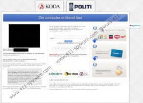 Din Computer Er Blevet Låst Virus
