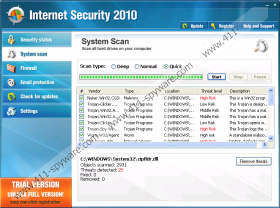 Remove Internet Security 2010 Internet Security 2010