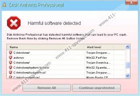 Enlever Disk Antivirus Professional Disk Antivirus Professional